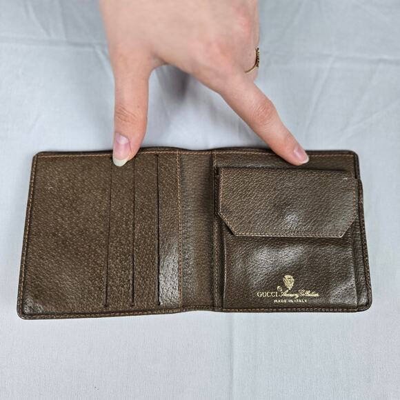 Gucci GG Monogram Plus Bifold Wallet Vintage - Picture 3 of 13